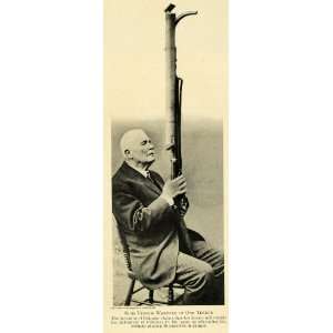 1915 Print Trench Warfare Rifle Invention Periscope Curved 