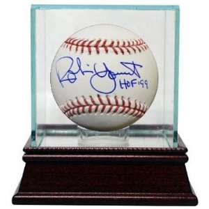 Robin Yount Autographed/Hand Signed Official Major League Baseball HOF 