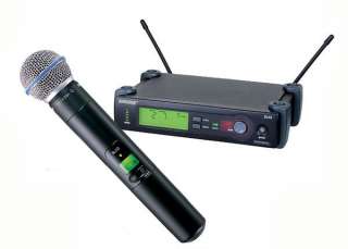 Shure SLX24/Beta58 6 Pack Wireless Handheld Microphone System with ATA 