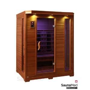   Person Luxury Cedar FAR Infrared Sauna EMR Neutral™