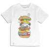 LRG Wildlife Burger S/S T Shirt   Big Kids   White / Tan