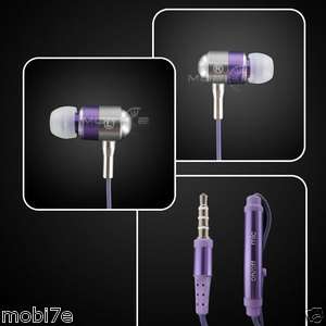   STEREO HEADSET + MIC For HTC PHONES   EARBUD EARPHONE T MOBILE  