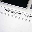 A4 Monthly Planner Desk Memo Pad_The Monthly Times(For 24 months)