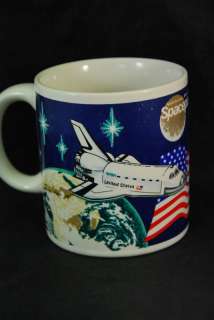 NASA SPACEPORT SHUTTLE SON USA LAUNCH COFFEE MUG CUP  
