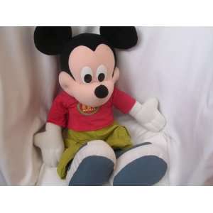  Mickey Mouse Jumbo 27 Plush Toy Doll 2000 Collectible 