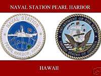 Pearl Harbor, HI Naval Station Navy Challenge Coin M_St  