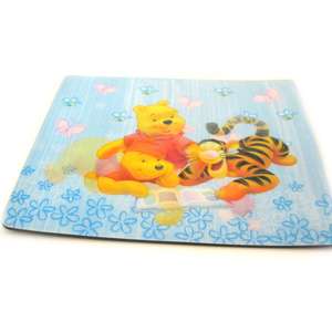 Disney Winnie the Pooh, Piglet, and Tigger 3D Mouse Pad in Blue