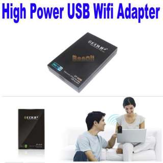   High Power 200mW USB Wifi Wireless Lan Network Adapter Card + pincers