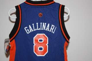  IRREGULAR Danilo GALLINARI #8 New York KNICKS TODDLER 2T Adidas Jersey