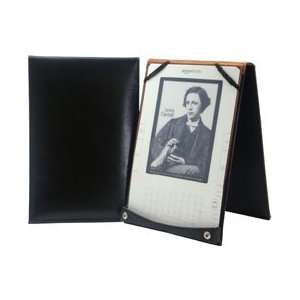   Leather Nook/ Kindle 2 Easel Style Cover Black: Office Products