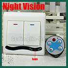 Night Vision Switch Camera Wall Hidden DVR Remote Control Motion 