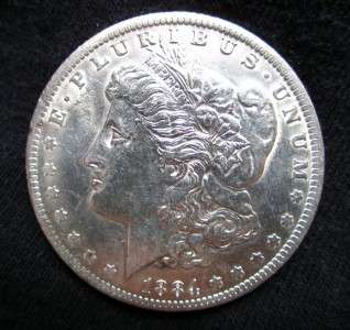   Brilliant Uncirculated Morgan Silver Dollar Old US Coin BU New Orleans