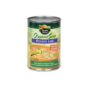  Health Valley Organic Soup, No Salt Added, Potato Leek, 15 