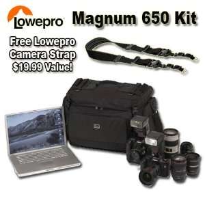   Bag or Digital SLR Case Kit with Lowepro Speedster Camera Strap