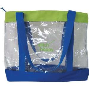  Stitch Happy Clearly Mine Project Tote Royal & Lime Arts 