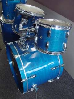 Pearl Export Select 6pc Drum Kit Blue Lacquer 6 Piece Set w/Snare 