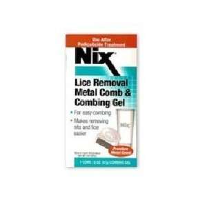  Nix Combing Gel & Metal Comb Kit 2oz Health & Personal 