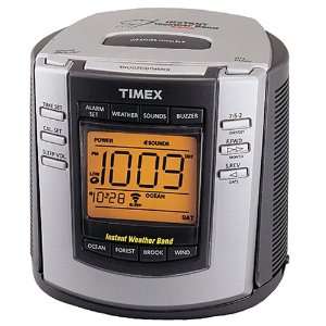  Timex T150G Weather Alarm Clock (NOAA Instant Weather Band 