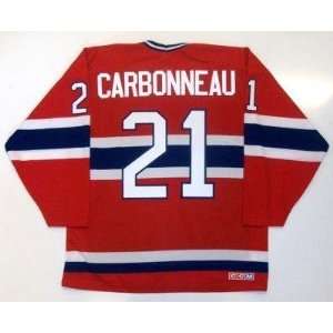  Guy Carbonneau Montreal Canadiens Ccm 1993 Cup Jersey 