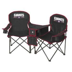 New York Giants NFL Deluxe Folding Conversation Arm Chair by Northpole 
