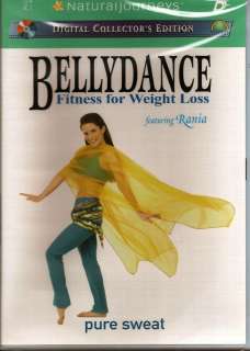 Discover Bellydance Fitness for Weight Loss Pure Sweat DVD Cover