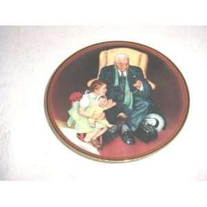    Tender Loving Care Plate by Norman Rockwell 
