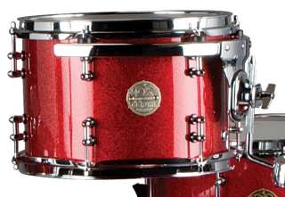 Ddrum Dios 8 Mounted Tom/Maple Shell/Red Cherry Sparkle/NEW  