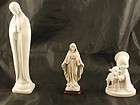 Lot of 3 Religious Christian Figurines Statues Mary Ang