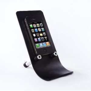  aluminum iPhone stand. Improves the sound output of various devices 