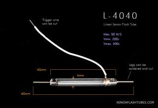 Xenon Flash Tube lamp replacement strobe Flashtube  