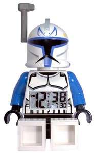 STAR WARS LEGO Captain Rex Trooper Figure Alarm Clock  