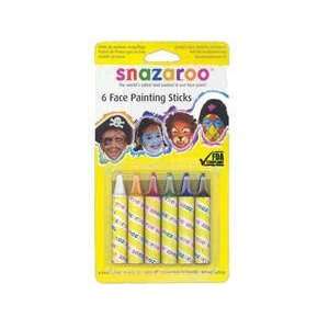  Face Paint Sticks 6 pack Snazaroo: Toys & Games