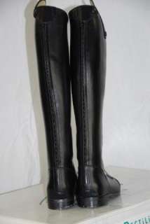 RECTILIGNE MARYLAND LEATHER RIDING BOOT Black 42 N M  