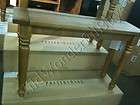 TUSCAN or FRENCH COUNTRY Folding Iron TRAY TABLE SET Rustic Fir Wood 