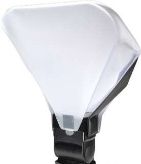 The LumiQuest Big Bounce enlarges, redirects and softens the light in 