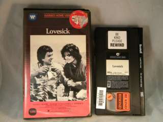 RARE 1983 LOVESICK VHS MOVIE ORIGINAL CLAMSHELL WARNER  