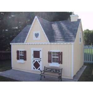 Large 10 x 12 Victorian Playhouse Kit with No Floor 