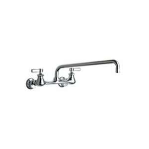  Chicago Faucets Wall Mounted Sink Faucet 540 LDL15CP