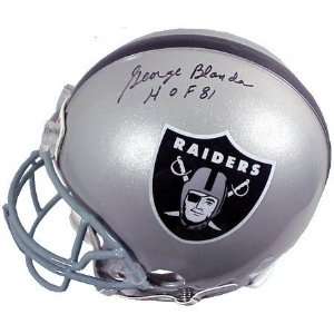   Blanda Oakland Raiders Autographed Pro Helmet: Sports & Outdoors