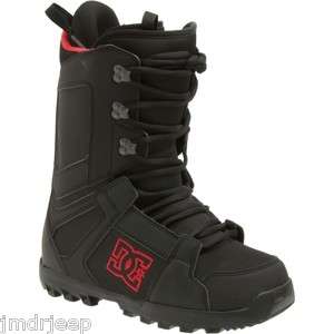 New 2012 DC Phase Mens Snowboard Boots   Black/Red  