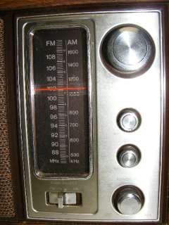 Vintage Sony Radio AM/FM Wood Cabinet Dial Tuner ICF 9650W Receiver 