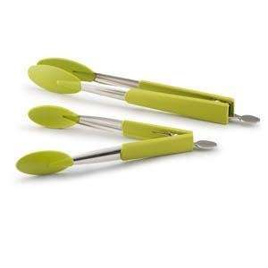   : Quality 2 Piece Tong Set   (Green) By Rachael Ray: Kitchen & Dining