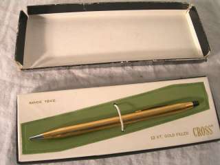   Gold Filled Mechanical Pencil # 6603 Box Writing Instrument USA  