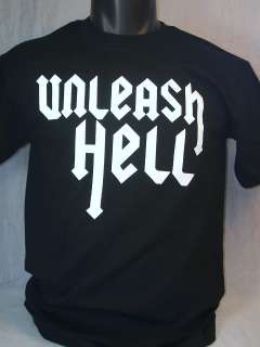 Stone Cold Steve Austin Unleash Hell WWE T shirt NEW  