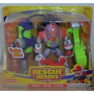   : Rescue Heroes Dual Tool Team Roger Houston Astronaut: Toys & Games