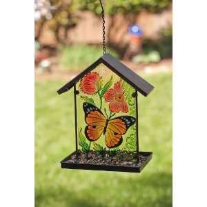  Hanging Feeder with roof, Butterfly Patio, Lawn & Garden