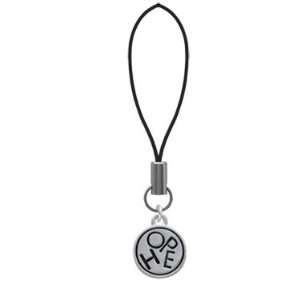  Hope in Round Disc   Cell Phone Charm [Jewelry] Jewelry