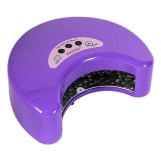 Color HOT New 12W LED Nail Gel Cure Lamp Harmony Shellac UV Dryer 