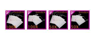 100 X Empty String Heat Seal Filter Paper Tea Bag 6X8CM  