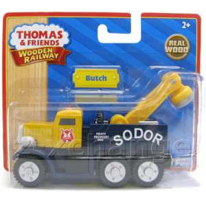 USA BUTCH TOW TRUCK Thomas Wooden Train engine NEW NIB 796714981147 